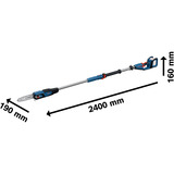 Bosch Podador telescópico inalámbrico GKE 18V-25 TP Professional solo, Motosierra azul