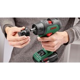 Bosch Taladro atornillador percutor a batería AdvancedImpact 18, Taladro/destornillador verde/Negro