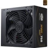 Cooler Master MWE Bronze 750 V3 230V, Fuente de alimentación de PC negro