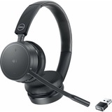 Dell Pro Wireless Headset - WL5022, Auriculares con micrófono negro, Inalámbrico, Oficina/Centro de llamadas, 150 g, Auriculares, Negro