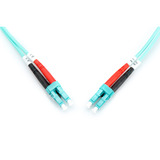 Digitus Cable de parcheo LWL, dúplex, conector LC > LC, multimodo OM3 turquesa