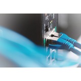 Digitus Interruptor Gigabit PoE+ industrial de 8 puertos con 2 puertos de enlace de subida (uplink) SFP, Interruptor/Conmutador No administrado, Gigabit Ethernet (10/100/1000), Energía sobre Ethernet (PoE)