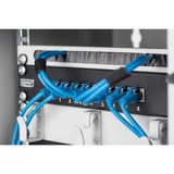 Digitus Panel de gestión de cables de 10", Guía para cable gris, Gris, Acero, 275 mm, 60 mm, 250 g, Turquía