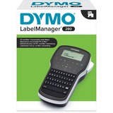 Dymo LabelManager ™ 280 QWERTZ, Rotulador negro/Plateado, QWERTZ, D1, Transferencia térmica, 180 x 180 DPI, 15 mm/s, Negro, Plata