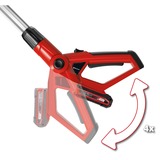 EINHELL Ebrancheur et taille-haie sans fil sur batterie GE-HC 18 Li T Set Power X-Change (lithium ion, 18 V, télescopique, scie à chaîne de 170 mm, taille-haie de 400 mm y compris batterie de 3.0 Ah et chargeur) rojo, 18 V, télescopique, scie à chaîne de 170 mm, taille-haie de 400 mm y compris batterie de 3.0 Ah et chargeur)