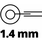 EINHELL GC-ET 4530 Set 30 cm 450 W CA eléctrica Aluminio, Negro, Naranja, Cortabordes rojo/Negro, 30 cm, 1,4 mm, 10 m, 8800 RPM, Aluminio, Negro, Naranja, CA eléctrica
