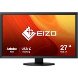 EIZO ColorEdge CS2731 pantalla para PC 68,6 cm (27") 2560 x 1440 Pixeles Quad HD LCD Negro, Monitor LED negro, 68,6 cm (27"), 2560 x 1440 Pixeles, Quad HD, LCD, 16 ms, Negro
