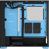 Fractal Design Pop Air Torre Negro, Cian, Cajas de torre negro/Celeste, Torre, PC, Negro, Cian, ATX, micro ATX, Mini-ITX, Acero, Vidrio templado, Multi