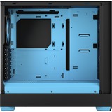 Fractal Design Pop Air Torre Negro, Cian, Cajas de torre negro/Celeste, Torre, PC, Negro, Cian, ATX, micro ATX, Mini-ITX, Acero, Vidrio templado, Multi