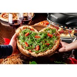 G3 Ferrari Delizia fabricante de pizza y hornos 1 Pizza(s) 1200 W Negro, Horno de pizza negro, 1 Pizza(s), Acero inoxidable, 31 cm, Mecánico, 400 °C, 5 min