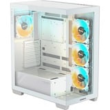 GIGABYTE C500 PANORAMIC STEALTH Midi Tower Blanco, Cajas de torre blanco, Midi Tower, PC, Blanco, ATX, Mini-ATX, Mini-ITX, Vidrio, Plástico, Acero, Juego