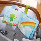 HABA Libro de tela Mundo arcoíris, Libro tutorial 