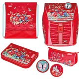 Herlitz Cartera de escuela rojo