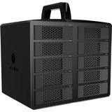 ICY BOX IB-3710-CU31, Caja de unidades negro