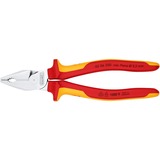 KNIPEX 02 06 200 Alicates de electricista alicate, Alicates combi Alicates de electricista, 2,5 cm, Acero, De plástico, Rojo/naranja, 20 cm