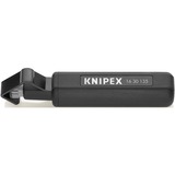 KNIPEX 16 30 135 SB Negro pelacable, Herramienta de pelado / decapado 2,9 cm, 6 mm, De plástico, Negro, 13,5 cm, 120 g