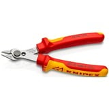 KNIPEX 78 06 125, Alicates eléctricos rojo/Amarillo