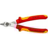 KNIPEX Electronic Super Knips 78 06 125, Alicates eléctricos rojo/Amarillo