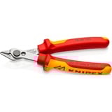 KNIPEX Electronic Super Knips 78 06 125, Alicates eléctricos rojo/Amarillo