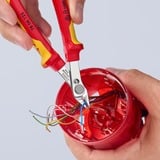 KNIPEX Electronic Super Knips 78 06 125, Alicates eléctricos rojo/Amarillo