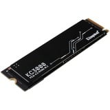 Kingston KC3000 M.2 4096 GB PCI Express 4.0 3D TLC NVMe, Unidad de estado sólido negro, 4096 GB, M.2, 7000 MB/s