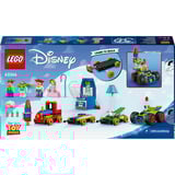 LEGO Disney Tren de Celebración de Toy Story y Coche RC, Juegos de construcción Juego de construcción, 4 año(s), Plástico, 206 pieza(s), 526 g
