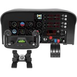 Logitech Flight Throttle Quadrant Negro, Azul, Rojo USB 2.0 Simulador de Vuelo Analógico/Digital PC, Palancas de empuje Simulador de Vuelo, PC, Analógico/Digital, Alámbrico, USB 2.0, Negro, Azul, Rojo