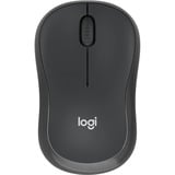 Logitech M240 Silent, Ratón grafito, Ambidextro, RF Wireless + Bluetooth, Grafito