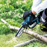 Makita Sierra de poda a batería DUC150Z, 18Volt, Motosierra azul/Negro