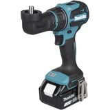Makita Taladro atornillador a batería con sistema de cabezal intercambiable DDF491ZJ01, 18 Voltios, Taladro/destornillador azul/Negro