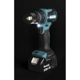 Makita Taladro atornillador a batería con sistema de cabezal intercambiable DDF491ZJ01, 18 Voltios, Taladro/destornillador azul/Negro