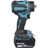 Makita Taladro atornillador a batería con sistema de cabezal intercambiable DDF491ZJ01, 18 Voltios, Taladro/destornillador azul/Negro
