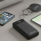 MediaRange Powerbank 20.000mAh, Banco de potencia negro