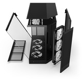 NZXT H9 Flow RGB+, Cajas de torre negro (mate)