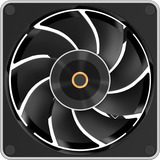 Ocypus Sigma F12 ARGB, Ventilador negro