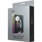 Ocypus Sigma F12 ARGB, Ventilador negro