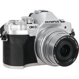 Olympus E‑M10 Mark IV Pancake-Kit, Cámara digital plateado