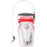 Osprey Depósito hidráulico LT 1.5L, Botella de agua blanco/Rojo