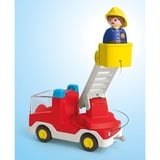 PLAYMOBIL Junior: Vehículo escalera de bomberos, Juegos de construcción 