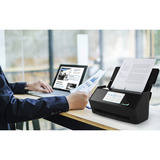 Ricoh ScanSnap IX2500 Escáner con alimentador automático de documentos (ADF) 600 x 600 DPI A4 Negro, Escáner de alimentación de hojas negro, 297 x 432 mm, 600 x 600 DPI, 45 ppm, 90 ipm, Escáner con alimentador automático de documentos (ADF), Negro