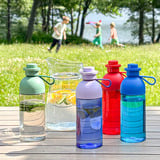 Room Copenhagen Botella de agua LEGO 0,5 litros Lavanda/Transparente