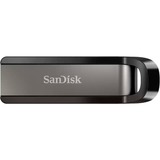 SanDisk Extreme Go unidad flash USB 64 GB USB tipo A 3.2 Gen 1 (3.1 Gen 1) Acero inoxidable, Lápiz USB plateado/Negro, 64 GB, USB tipo A, 3.2 Gen 1 (3.1 Gen 1), 395 MB/s, Deslizar, Acero inoxidable