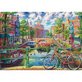 Schmidt Spiele Encanto de los canales de Ámsterdam, Puzzle 