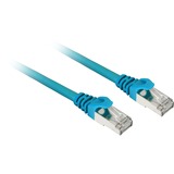 Sharkoon 4044951014712 cable de red Gris 2 m Cat6 S/FTP (S-STP) azul, 2 m, Cat6, S/FTP (S-STP), RJ-45, RJ-45