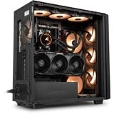 Sharkoon Rebel C70M RGB , Cajas de torre negro