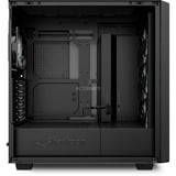 Sharkoon Rebel C70M RGB , Cajas de torre negro