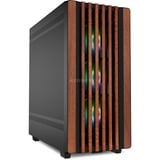 Sharkoon Rebel C70M RGB , Cajas de torre negro