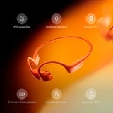 Shokz OpenRun Pro 2 Mini Auriculares Inalámbrico gancho de oreja Deportes Bluetooth Naranja, Auriculares con micrófono naranja, Inalámbrico, Deportes, 20 - 20000 Hz, 30,3 g, Auriculares, Naranja