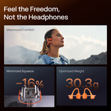Shokz OpenRun Pro 2 Mini, Auriculares con micrófono naranja