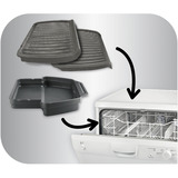 Tefal OptiGrill GC7058, Barbacoa de contacto negro